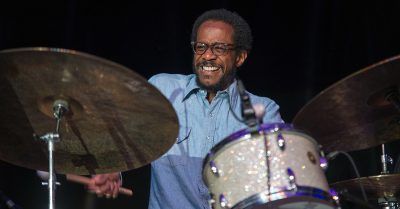 Brian Blade, performing with The Fellowship Band at the TD Ottawa International Jazz Festival, June 22, 2012